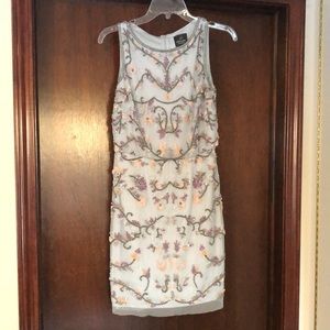 Short beaded Adrianna Papell size 2 dress